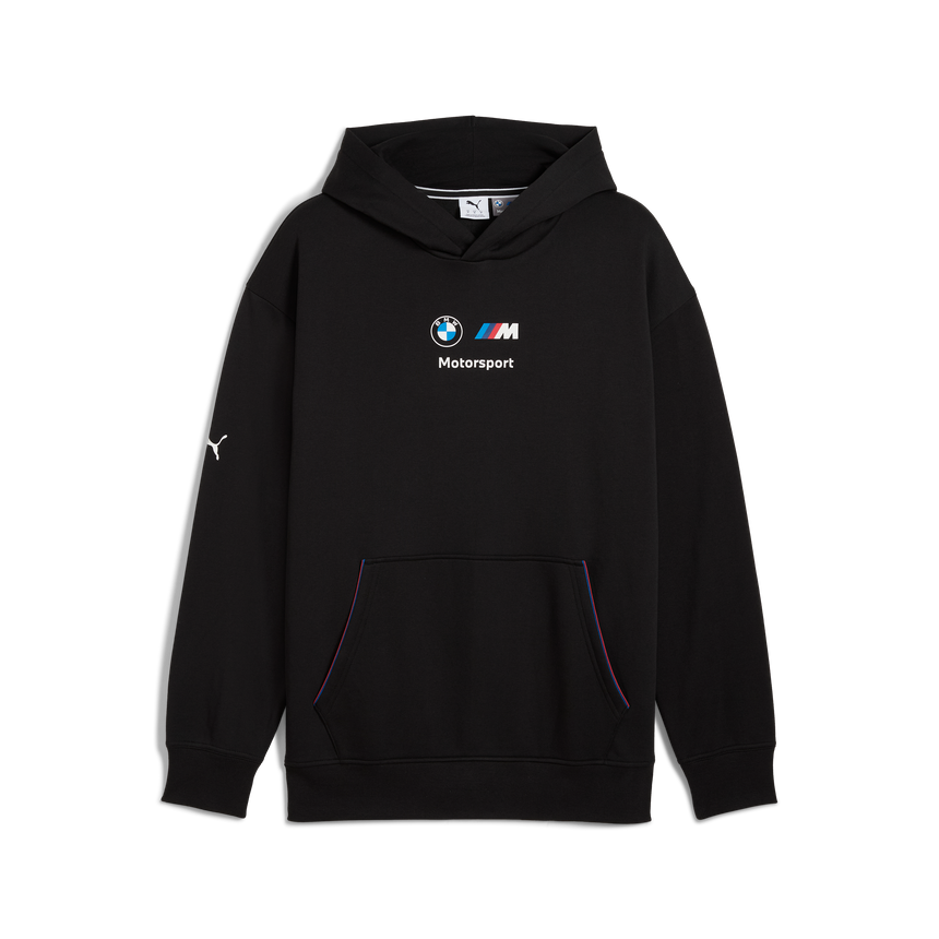 BMW Polární Mikina s kapucí, Puma, MMS, essential+, černá 🔥