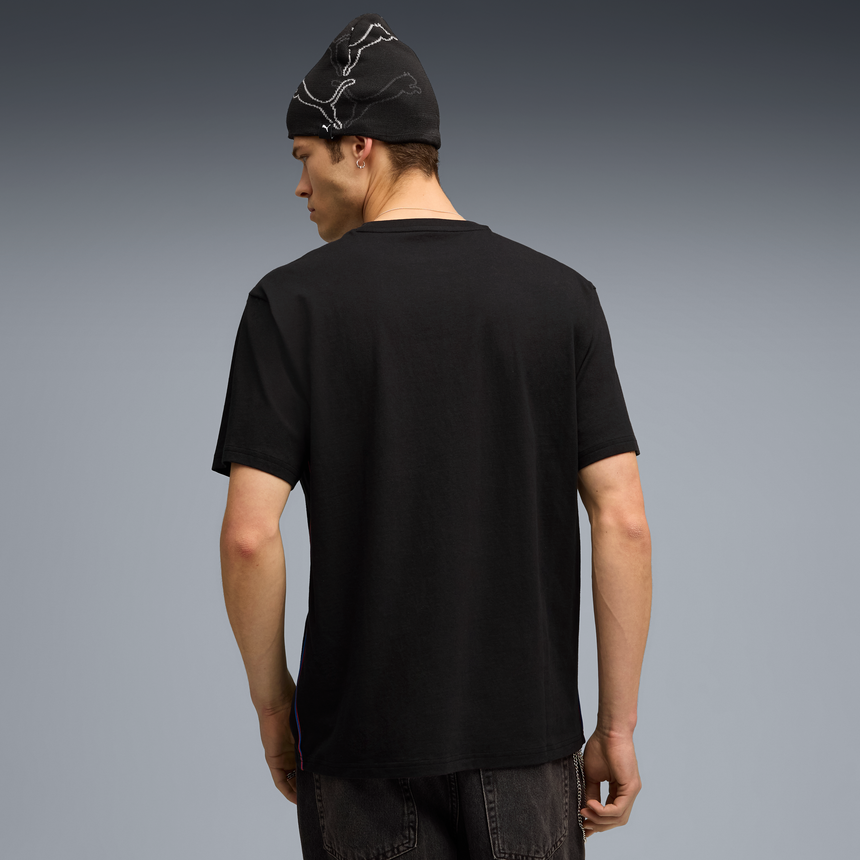 BMW tričko, Puma, MMS, BMW logo II, essential+, černé 🔥