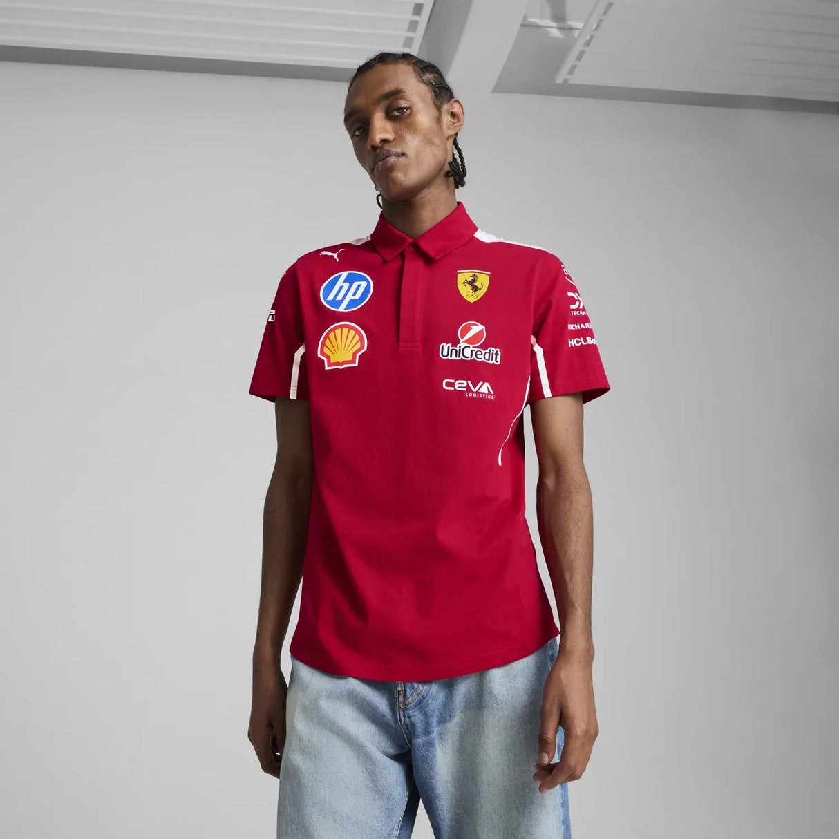 Scuderia Ferrari Team Polo Shirt 🔥