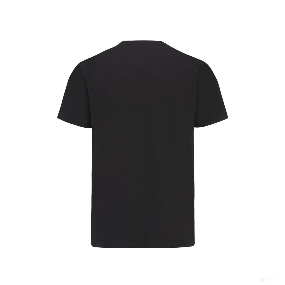 Tričko Mercedes, velké logo Stealth, černé, 2022 - FansBRANDS®