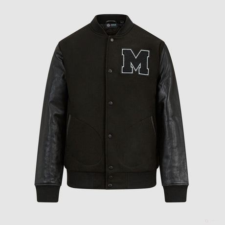 Bunda Mercedes Varsity, černá - FansBRANDS®