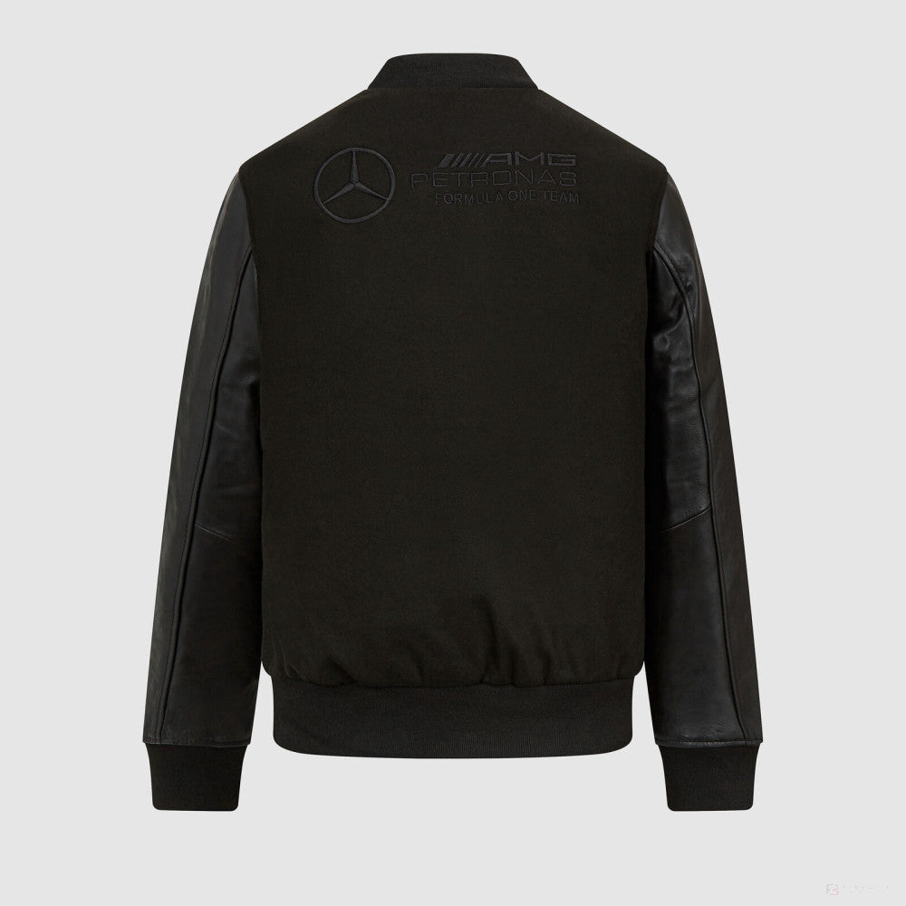 Bunda Mercedes Varsity, černá - FansBRANDS®