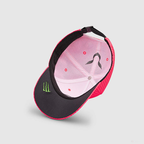 Mercedes Team Lewis Hamilton Col Driver baseballová čepice Neon pink, 2023 - FansBRANDS®
