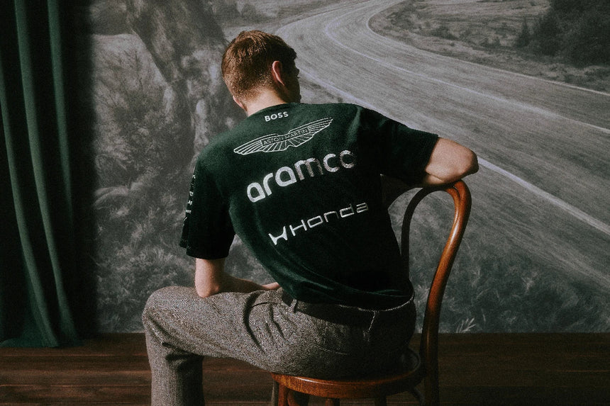 Aston Martin 2026 Team T-Shirt - Model back view