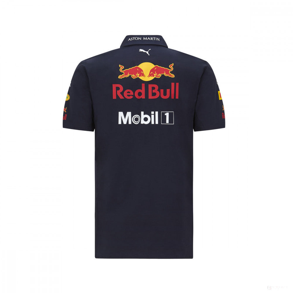 Red Bull T-shirt, Puma team, blue, 2020