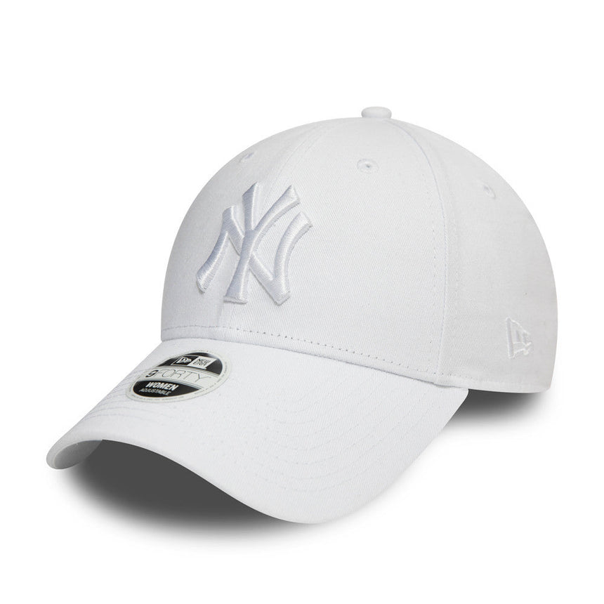 Kšiltovka New York Yankees, New Era, 9FORTY, základní, celobílá