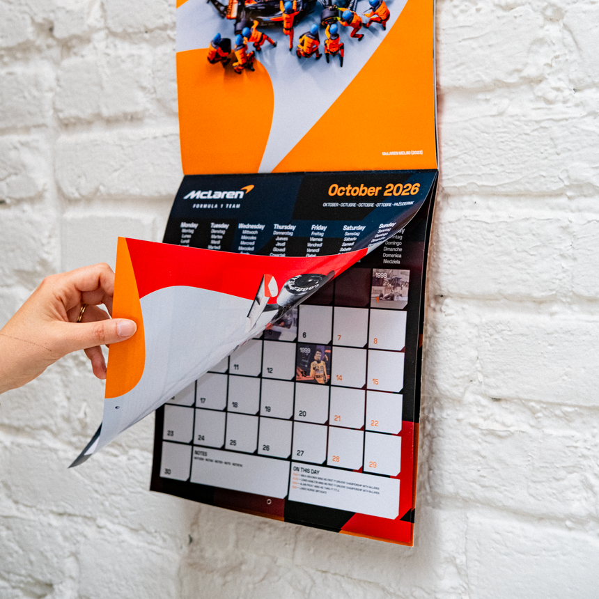 Tým McLaren Formule 1 - Oficiální kalendář - 2026