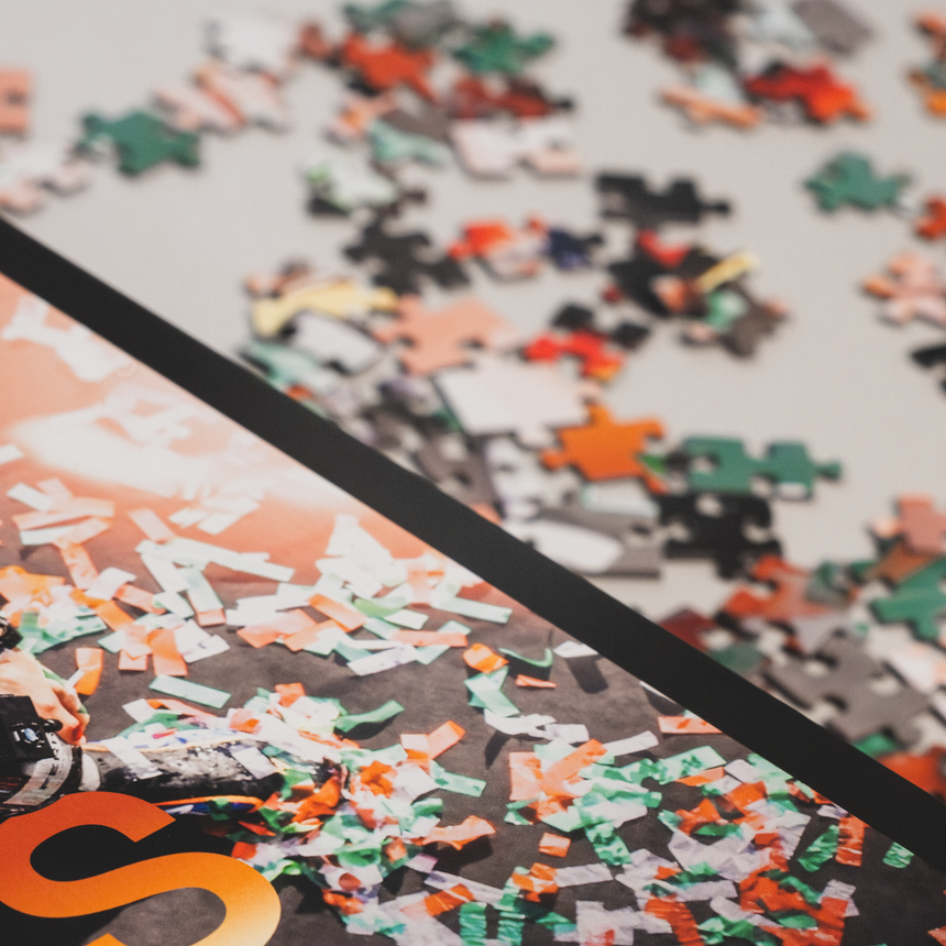 McLaren Formula 1® Team, Puzzle, Oscar Piastri, první vítězství na Grand Prix, 1000 dílků