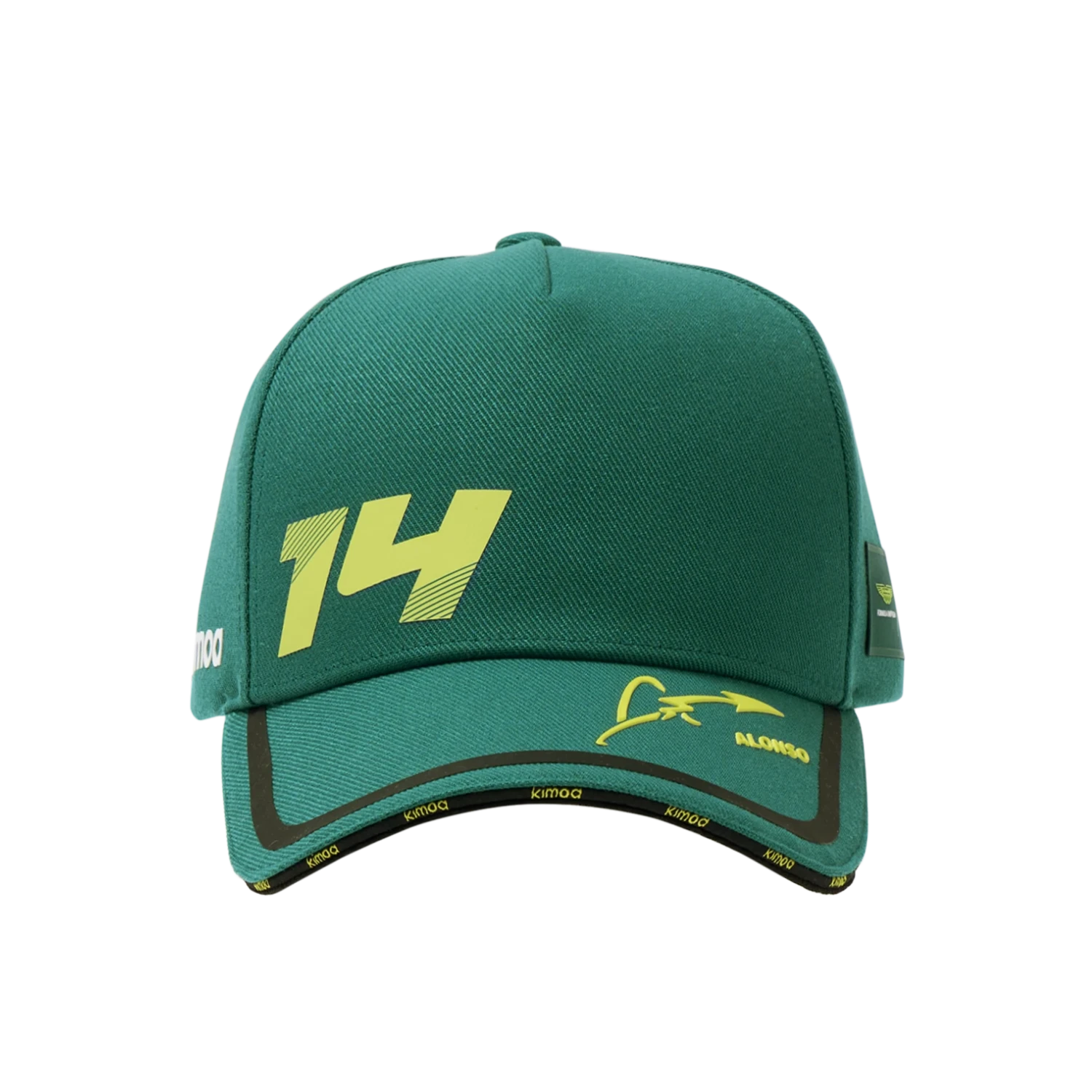 Fernando Alonso cap, Kimoa, technical, green, 2024