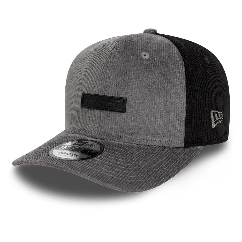 McLaren Cap, New Era, Kordelzug, grau
