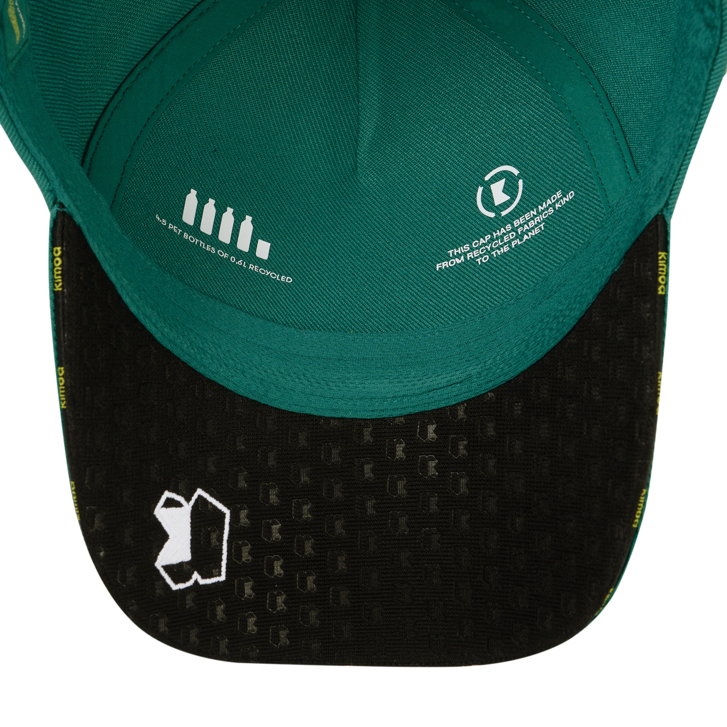 Fernando Alonso cap, Kimoa, technical, green, 2024