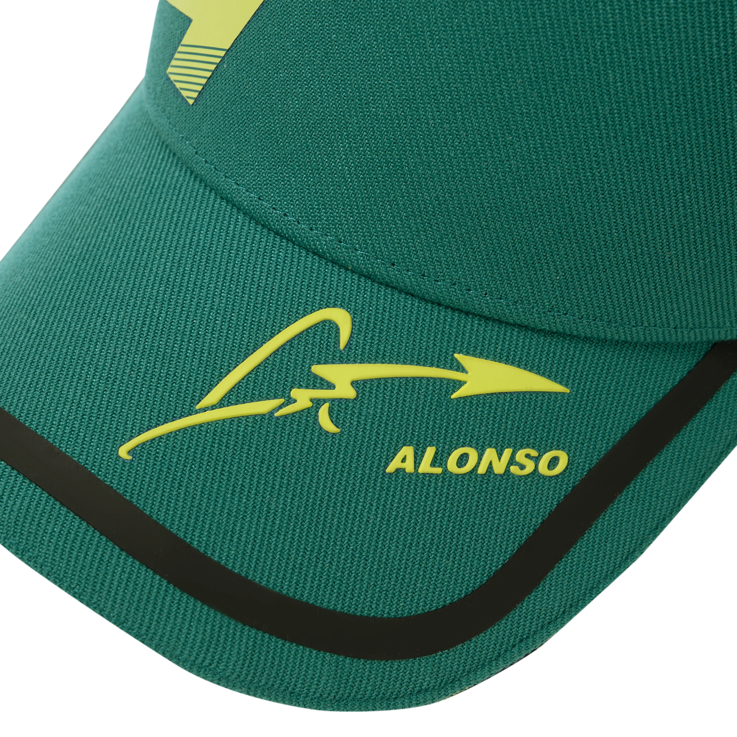 Fernando Alonso cap, Kimoa, technical, green, 2024