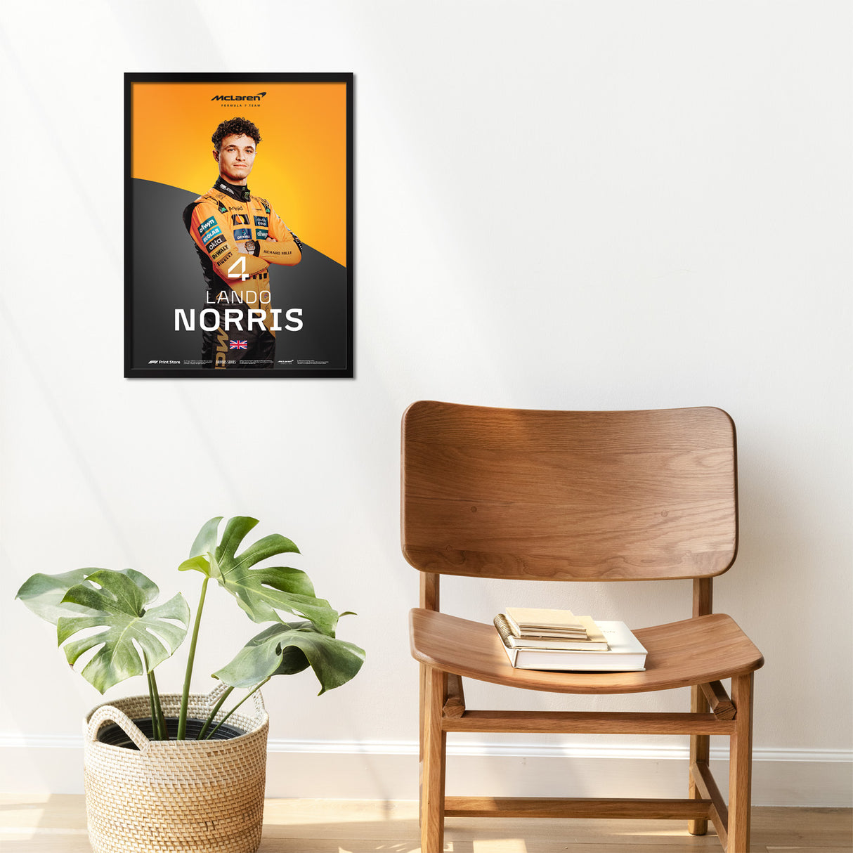 F1 Print – Lando Norris plakát (A3 velikost)