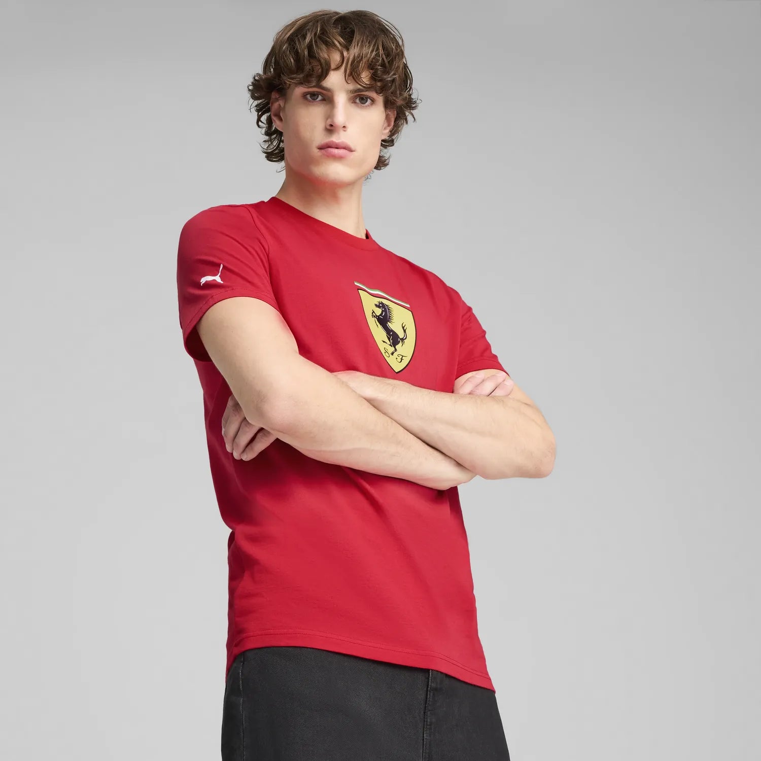 Ferrari Race Rundhals-T-Shirt 🔥