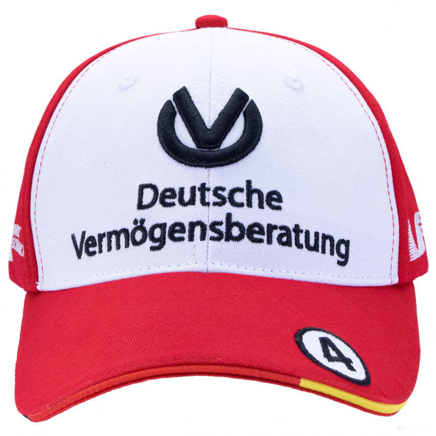 Baseballová čepice Mick Schumacher, pro dospělé, červená, 2018 - FansBRANDS®