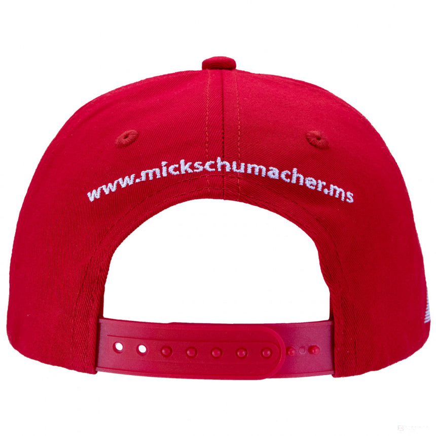 Baseballová čepice Mick Schumacher, pro dospělé, červená, 2018 - FansBRANDS®
