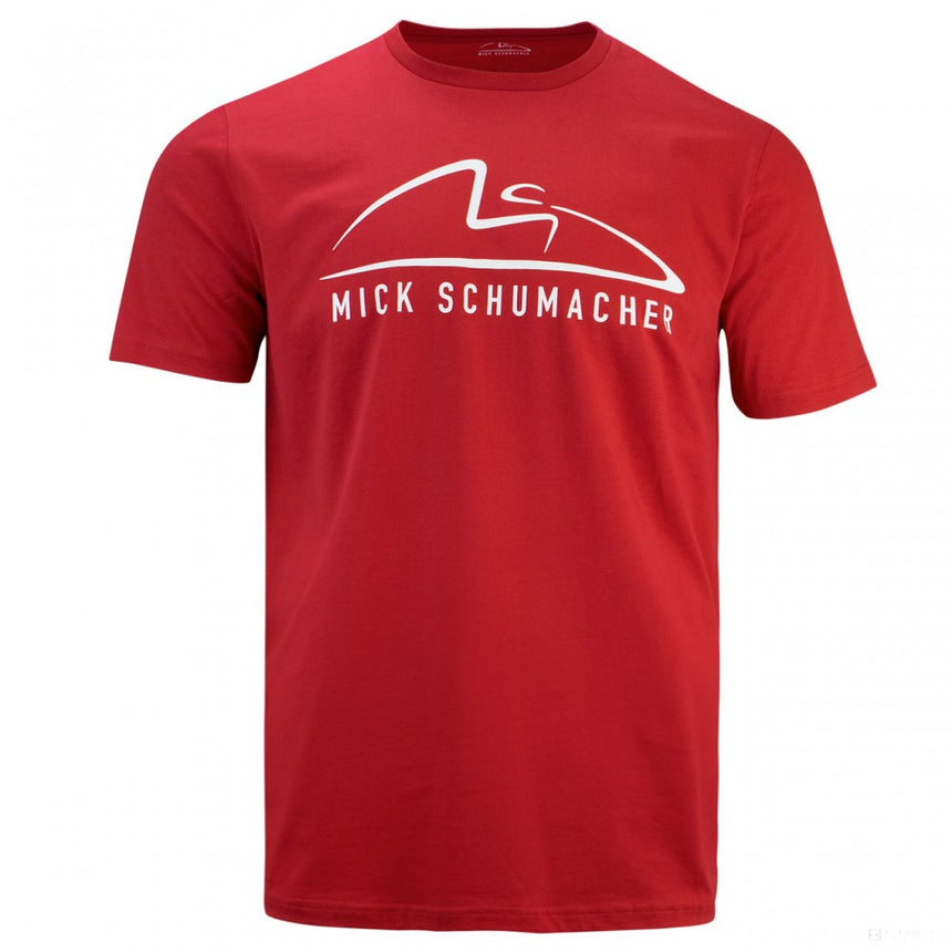 Mick Schumacher T-Shirt, Speed Logo, Red - FansBRANDS®