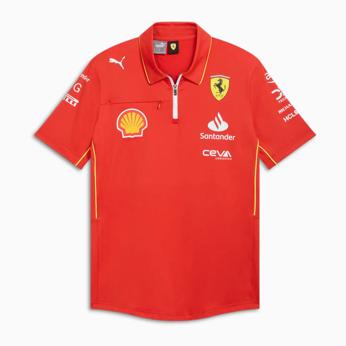 Ferrari collared t-shirt, Puma, team, pro, red, 2024