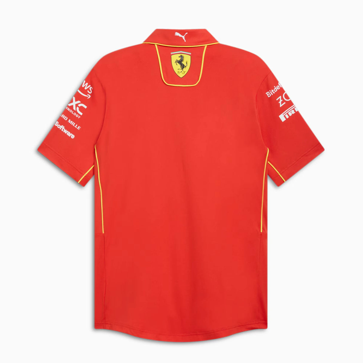 Ferrari collared t-shirt, Puma, team, pro, red, 2024