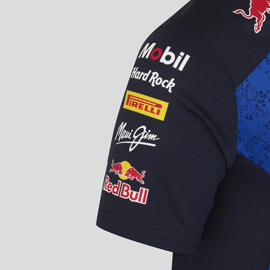 Red Bull tričko pro ženy, týmové, modré