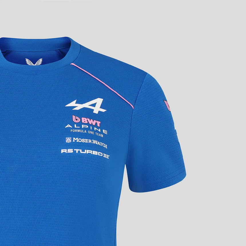 Alpine tričko pro ženy, modré, týmové, 2026
