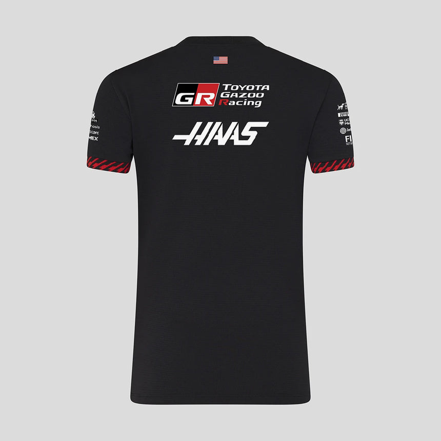 Haas F1 dámské tričko, tým, černé