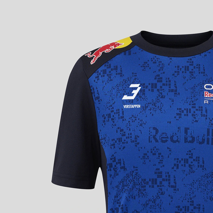 Dětské tričko Red Bull – tým Maxe Verstappena, modré, 2026