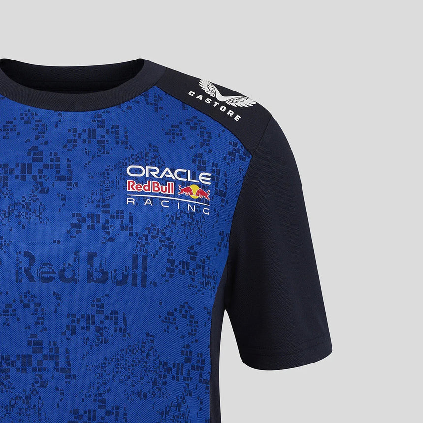 Red Bull dětské tričko, tým Isack Hadjar, modré, 2026