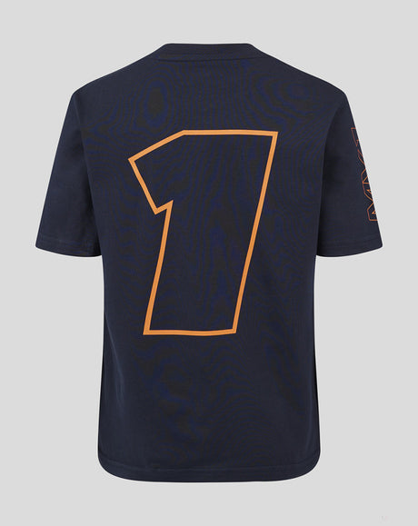 Red Bull Racing t-shirt, Max Verstappen, OP1, kids, blue - FansBRANDS®