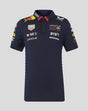 Red Bull tričko s límečkem, Castore, týmové, dětské, modrá, 2024 - FansBRANDS®