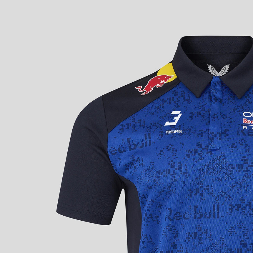 Red Bull polo týmu Max Verstappen, modrá