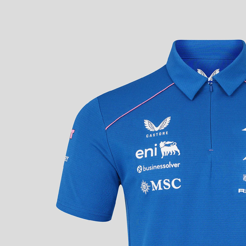 Polo Alpine, týmová modrá, 2026