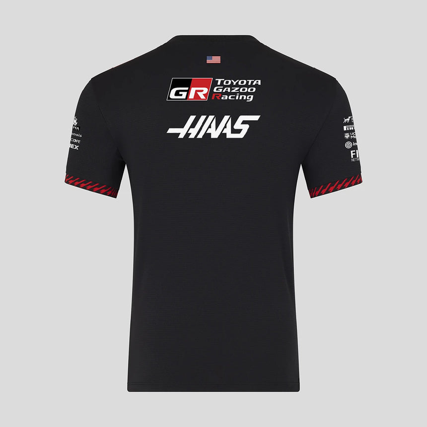 Haas F1 tričko, tým, černé