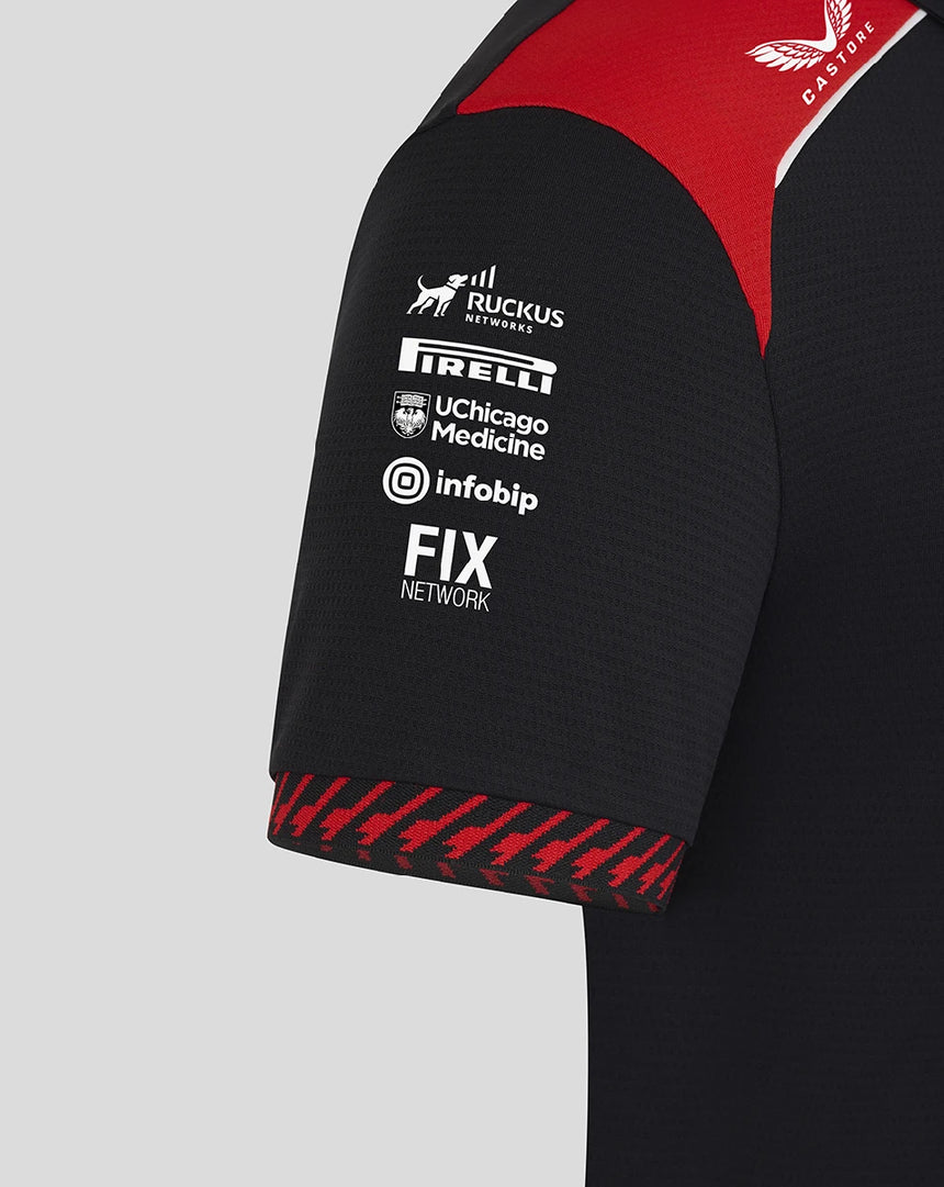 Haas F1 tričko, tým, černé