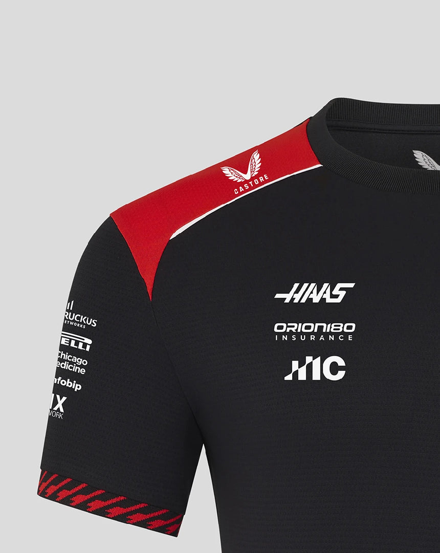 Haas F1 tričko, tým, černé