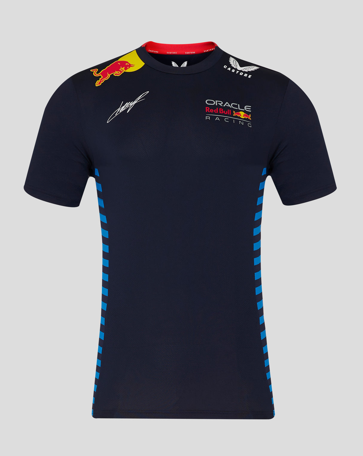 Red Bull tričko, Castore, Sergio Perez, modrá - FansBRANDS®