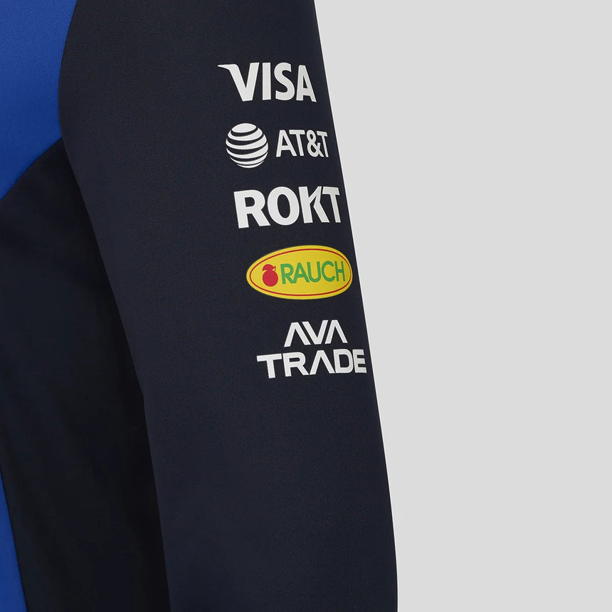 Red Bull mikina s krátkým zipem (quarter zip), modrá