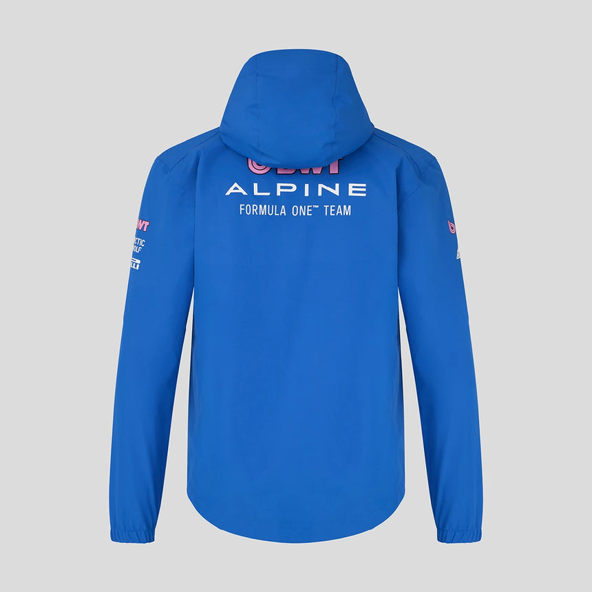 Alpine týmová nepromokavá bunda, modrá, 2026