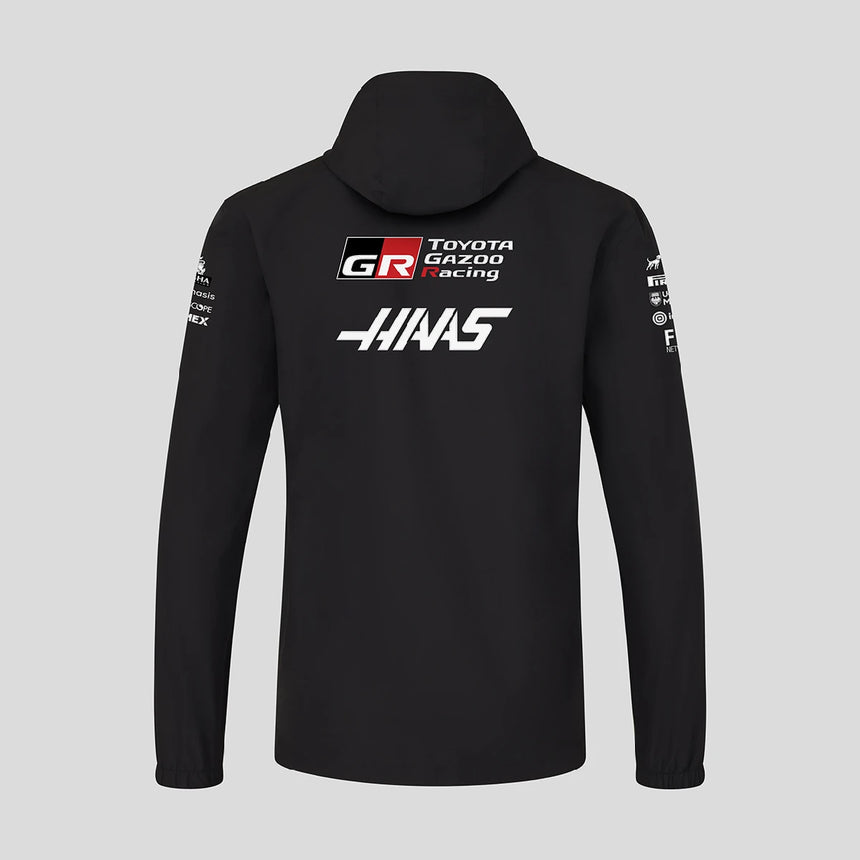 Haas F1 nepromokavá bunda, týmová, černá
