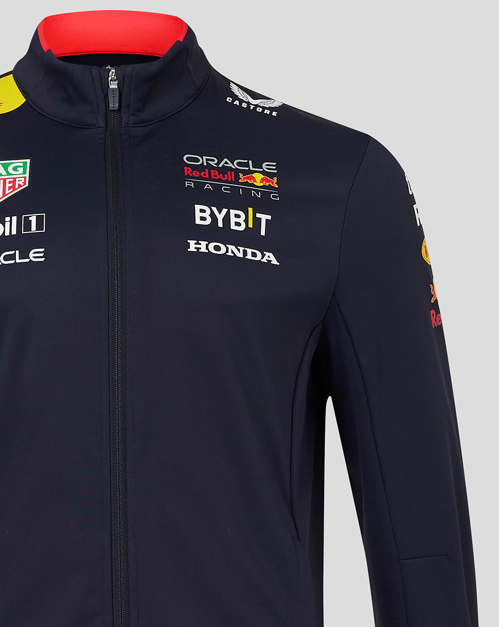 Red Bull jacket, Castore, Jacket, softshell, blue, 2024