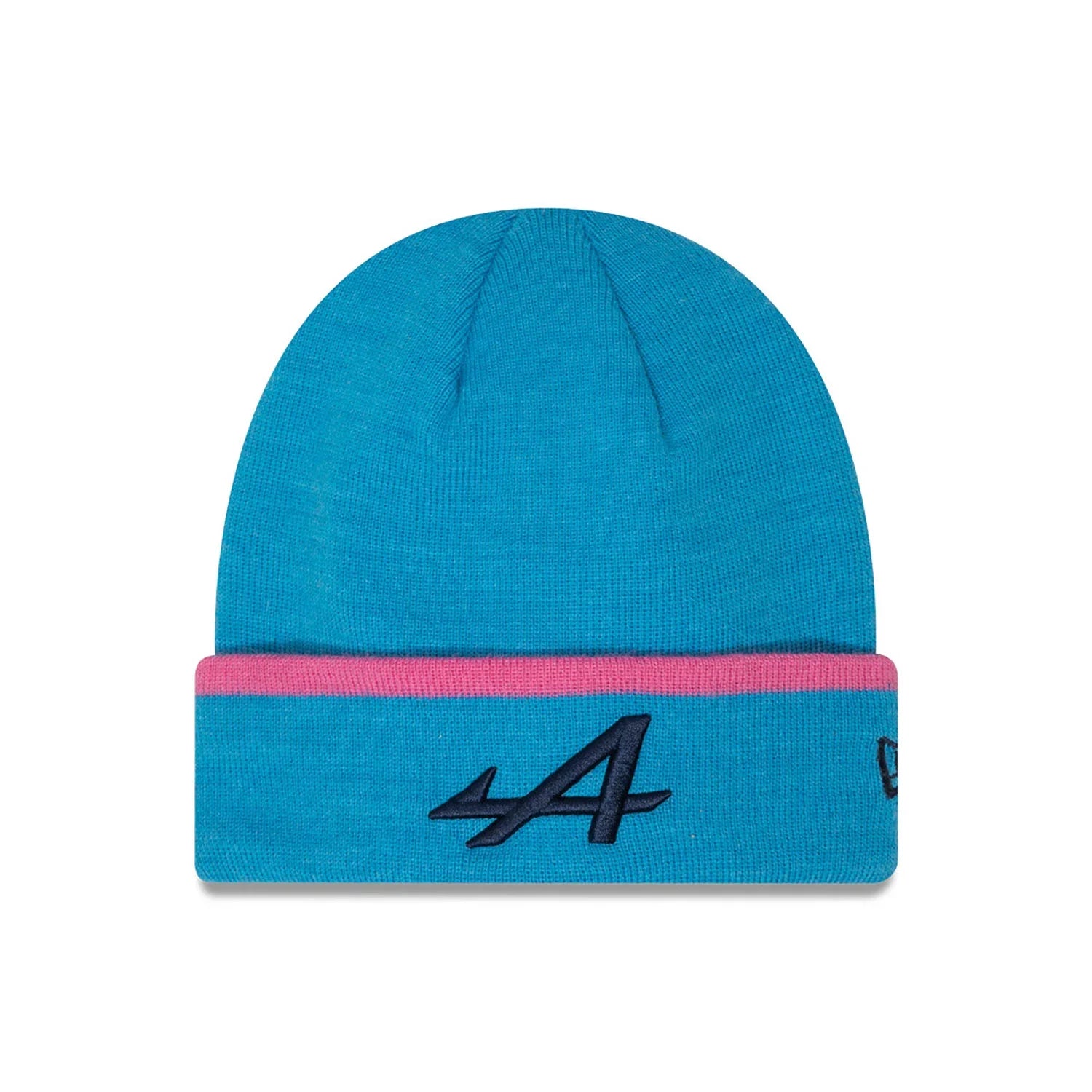 Alpine Beanie, NEW ERA, Polyana Cuff, Erwachsene, blau, 2024