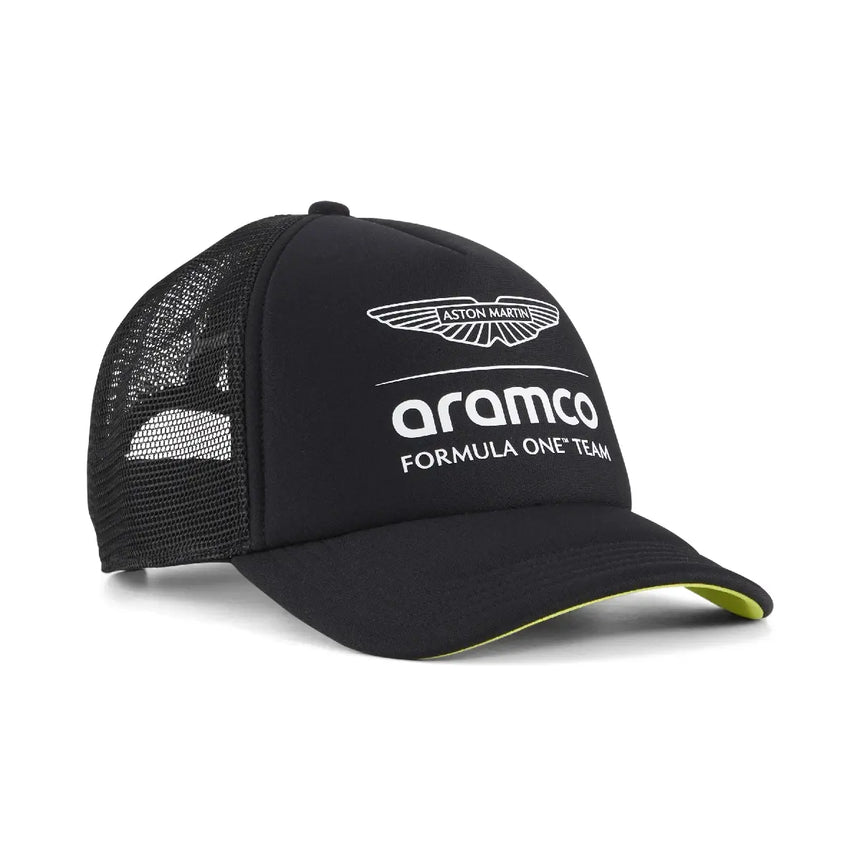 Aston Martin trucker čepice, černá