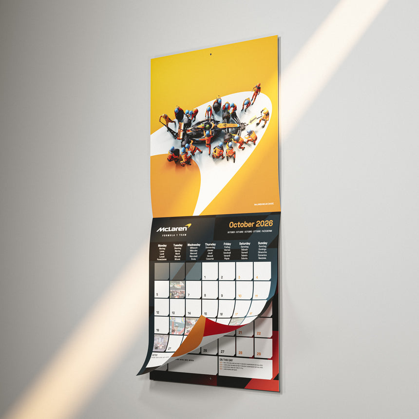 Tým McLaren Formule 1 - Oficiální kalendář - 2026