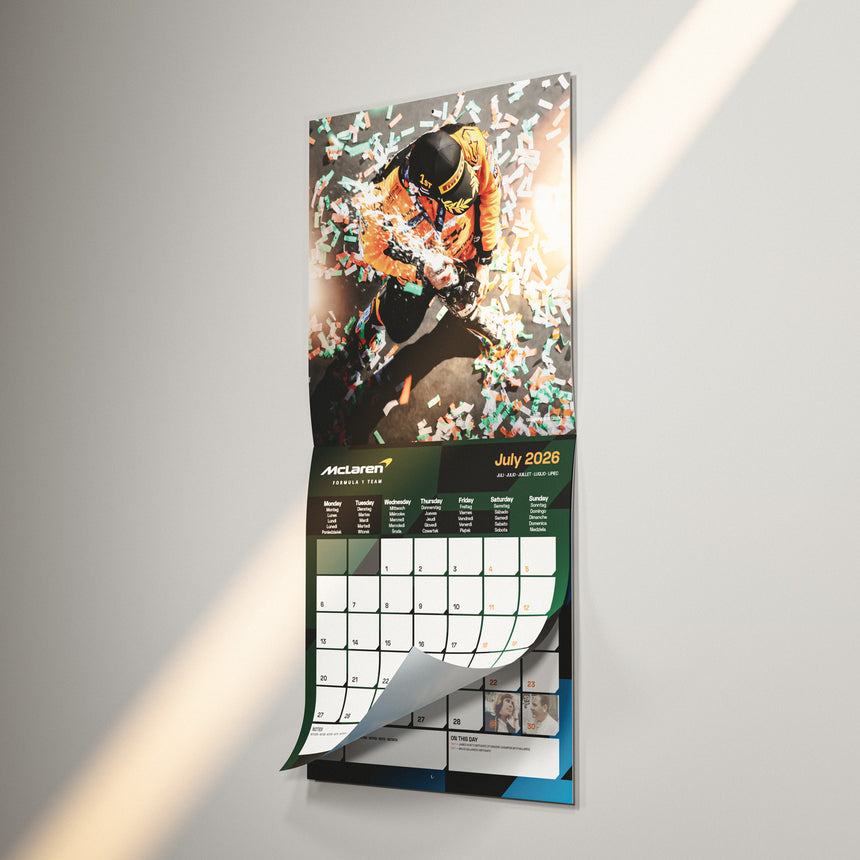 Tým McLaren Formule 1 - Oficiální kalendář - 2026