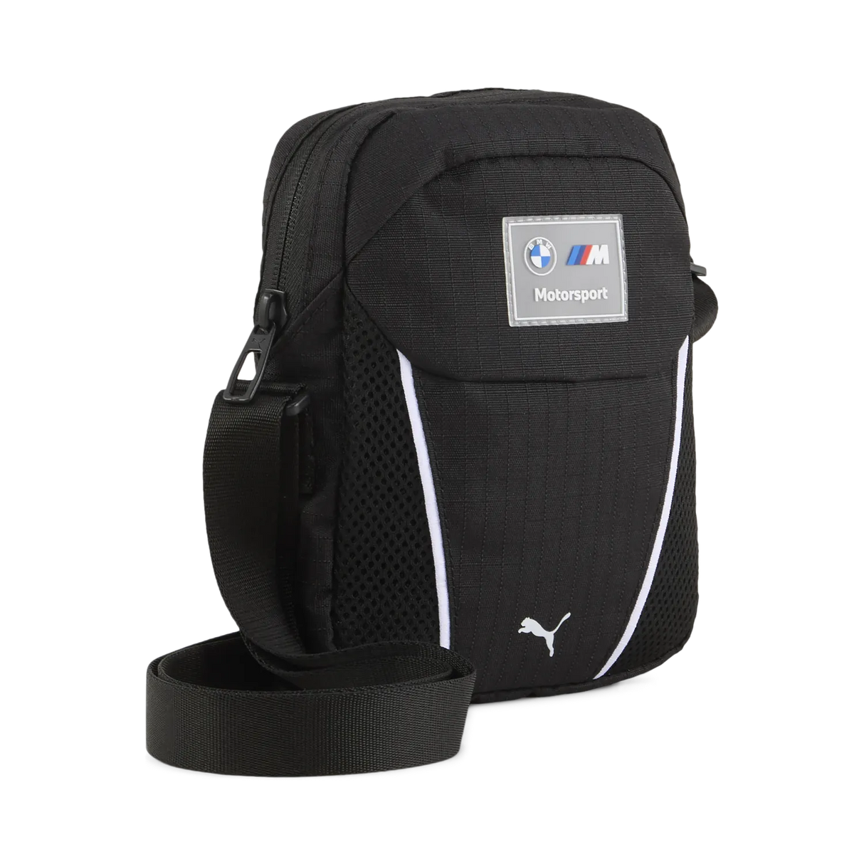 BMW MMS shoulder bag, PUMA, Black
