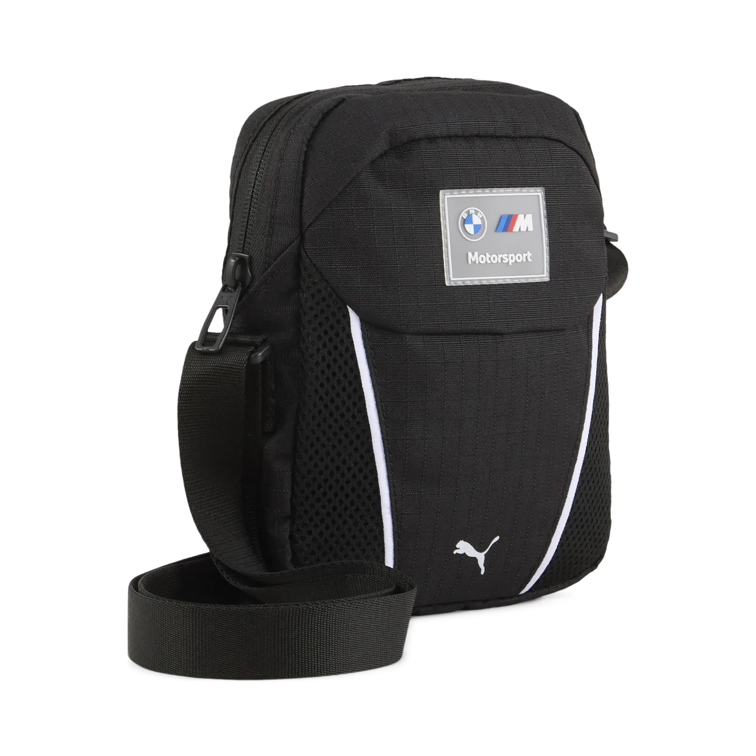 BMW MMS shoulder bag, PUMA, Black