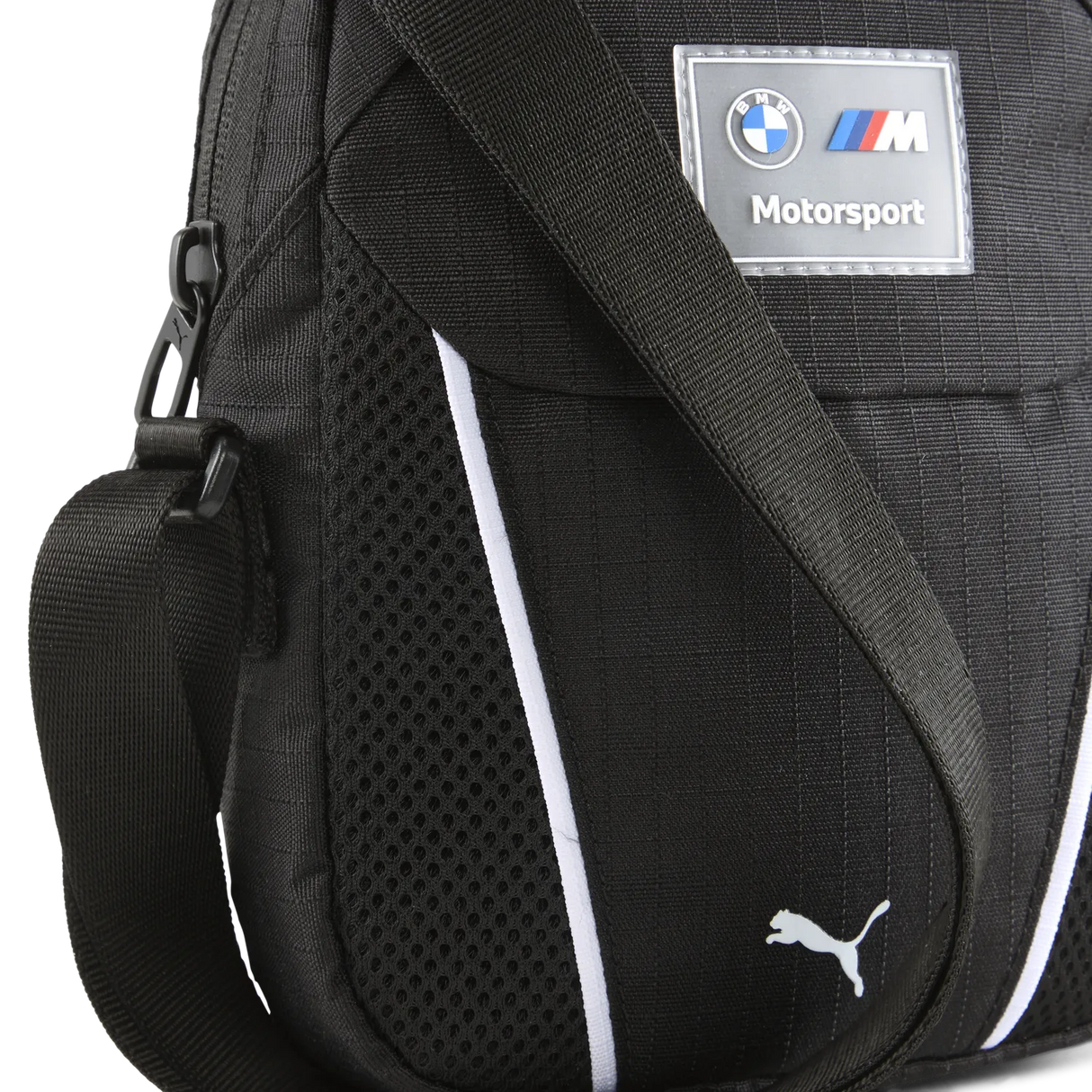 BMW MMS shoulder bag, PUMA, Black