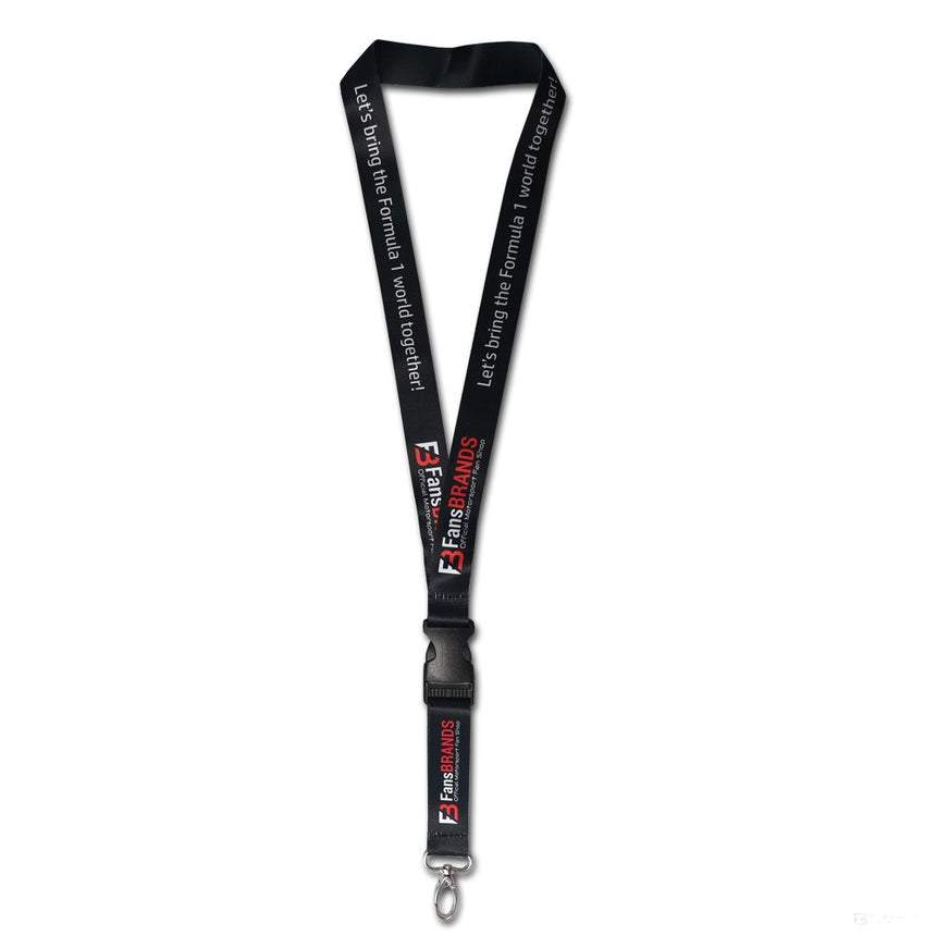 Lanyard značky Fans – černá - FansBRANDS®