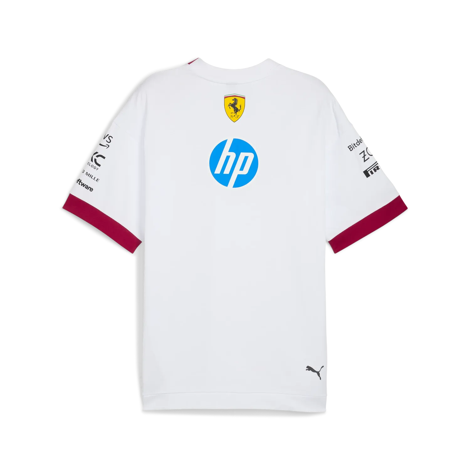 Scuderia Ferrari Drivers Oversized Crew Neck T-Shirt 🔥