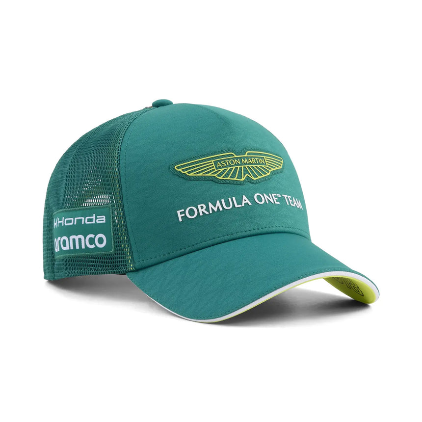 Kšiltovka Aston Martin, tým, Lance Stroll, Puma, zelená, 2026